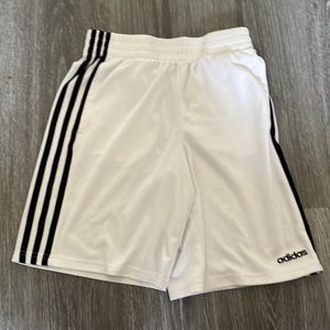 White Adidas Shorts